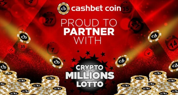 CashBet and CryptoMillionsLotto partnership